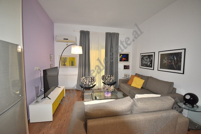 Two bedroom apartment for rent in Sulejman Delvina Street, between the area of Komuna e Parisit and 